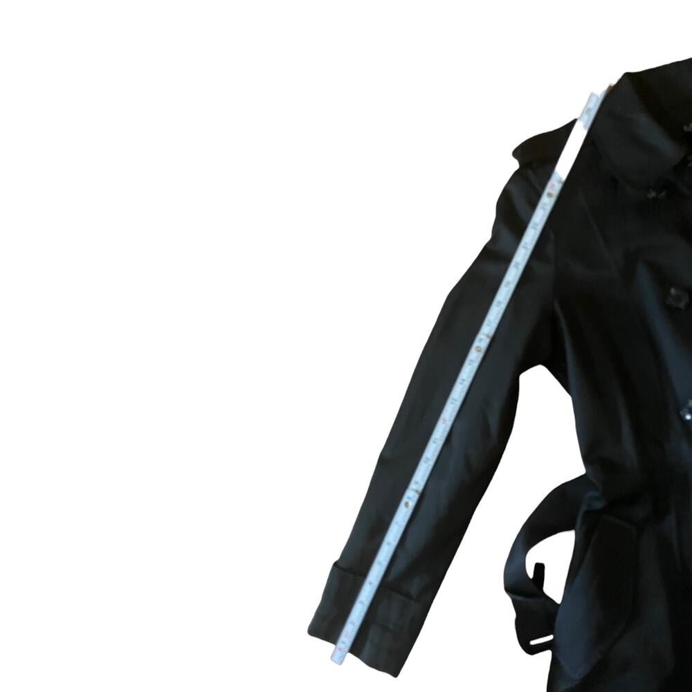Lauren Ralph Lauren NWT Black Women’s Belted Waterproof Trench-Medium - Picture 16 of 16